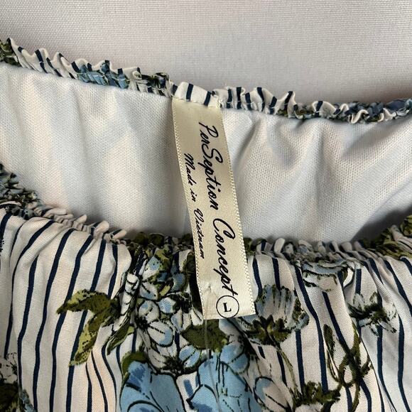 NWT PerSeption Concept Off the Shoulder Dress Sz L - Picture 6 of 11